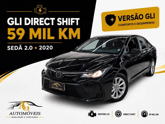 TOYOTA COROLLA 2.0 VVT-IE FLEX GLI DIRECT SHIFT TOYOTA COROLLA 2.0 VVT-IE FLEX GLI DIRECT SHIFT